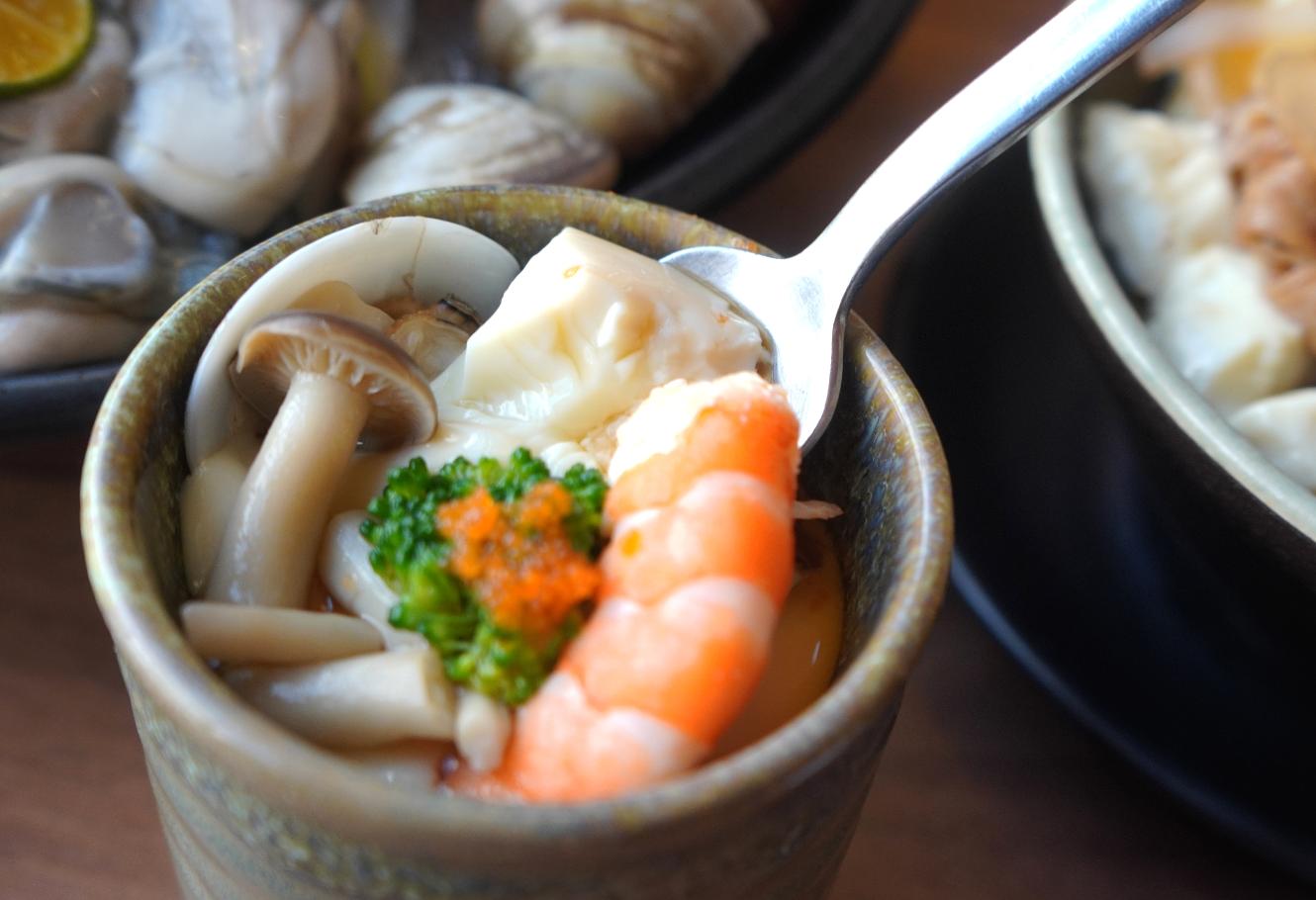 新北三峽|上水樸石火鍋|日料職人打造的日式火鍋店,庭園風裝潢,蒸蛋壽喜燒肉飯推薦必點 - 第40張圖