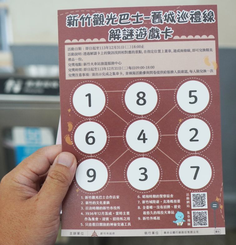 新竹觀光巴士遊新竹|假日免費暢遊舊城巡禮線,文史導覽超精彩,親子DIY體驗熱鬧又好玩 - 第6張圖
