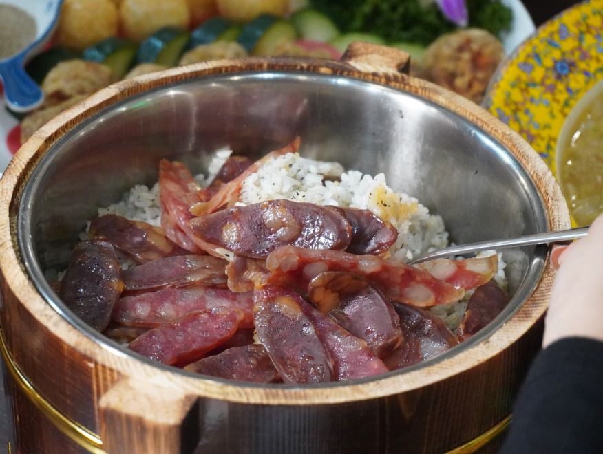 高雄三民|217好食複合式餐廳|設有親子遊戲區的客家餐廳,年菜料理超澎拜,尾牙春酒聚餐好選擇 - 第42張圖