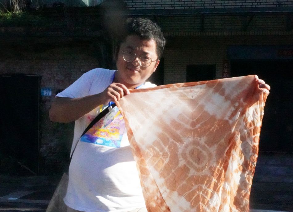 石碇一日遊｜第三屆百人植物染｜淡蘭古道走讀，體驗拉麵線，感受薯榔染的魅力