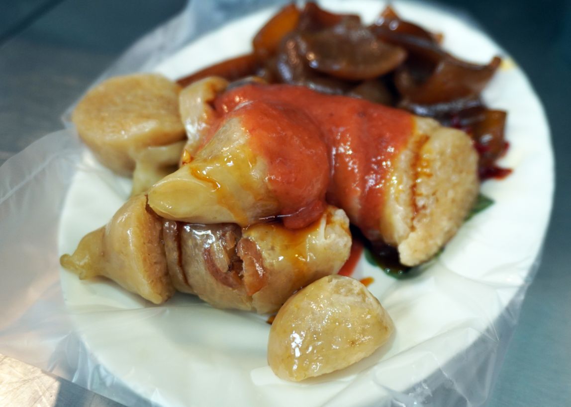 新北淡水|半坪屋手工糯米腸|在地60年老店,第二屆500碗入選店家 - 第2張圖 新北淡水|半坪屋手工糯米腸|在地60年老店,第二屆500碗入選店家