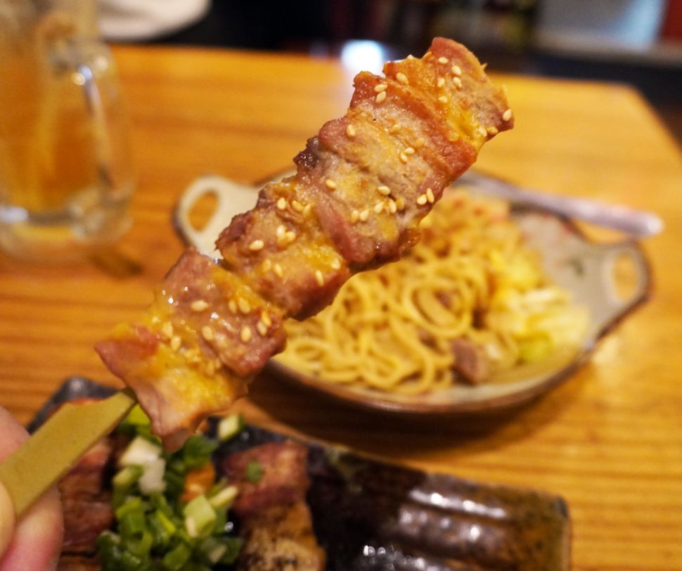 新竹東區｜京町家串燒居酒屋｜東門護城河附近，新竹聚餐好選擇，以直火炭烤的串燒，帶有濃郁炭香