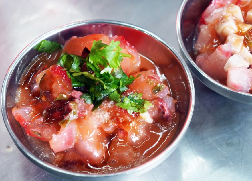 新竹城隍廟美食|林家肉圓|在地百年老店,超人氣銅板美食,外皮Q彈,紅糟肉味道豐富 - 第11張圖 新竹城隍廟美食|林家肉圓|在地百年老店,超人氣銅板美食,外皮Q彈,紅糟肉味道豐富