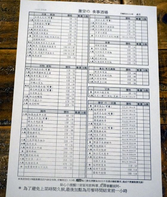 台北信義｜激安の食事酒場（市府二號店）｜市政府捷運站人氣居酒屋，直走到底喝到飽，輕鬆暢飲2小時